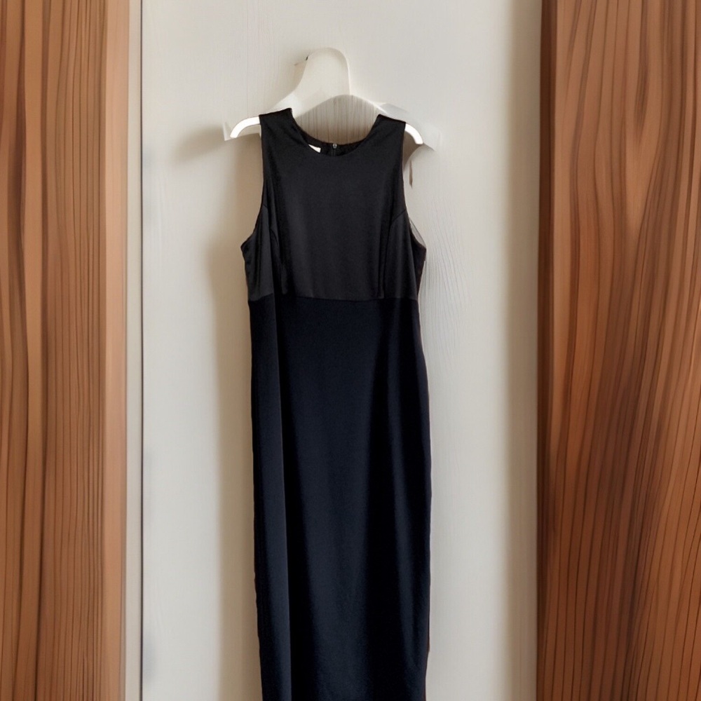 Vintage, Classic Black, Jones New York Dress, size 14. EUC.